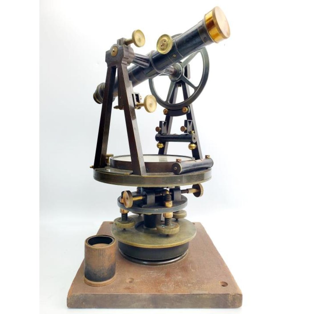 Keuffel & Esser Co. Bronze Surveying Instrument (1 of 7)