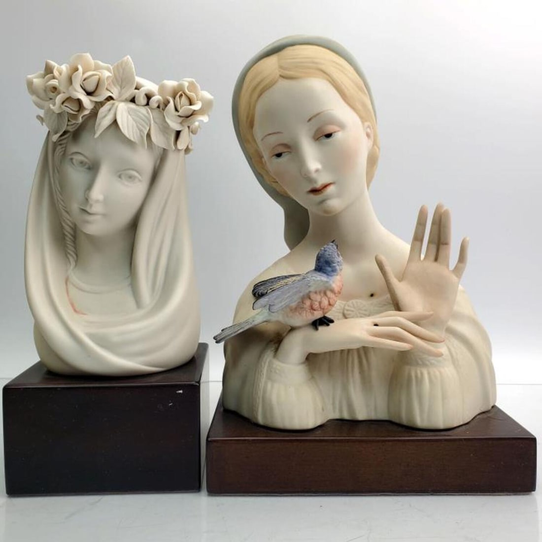 Lot of 2 Cybis Porcelain Figures on Original Base (1 of 4)