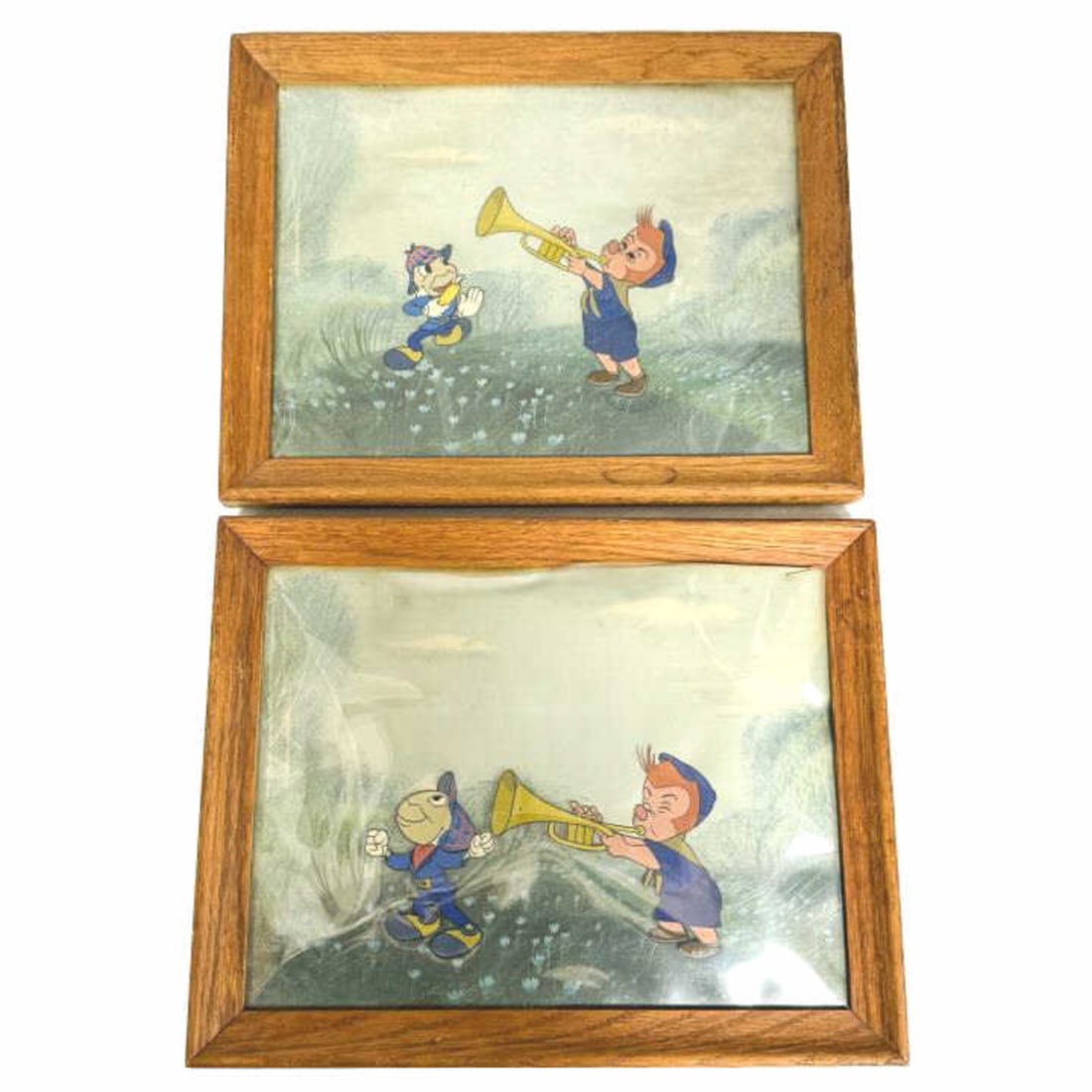 Lot of 2 Early Original Walt Disney Cells (1 of 11)