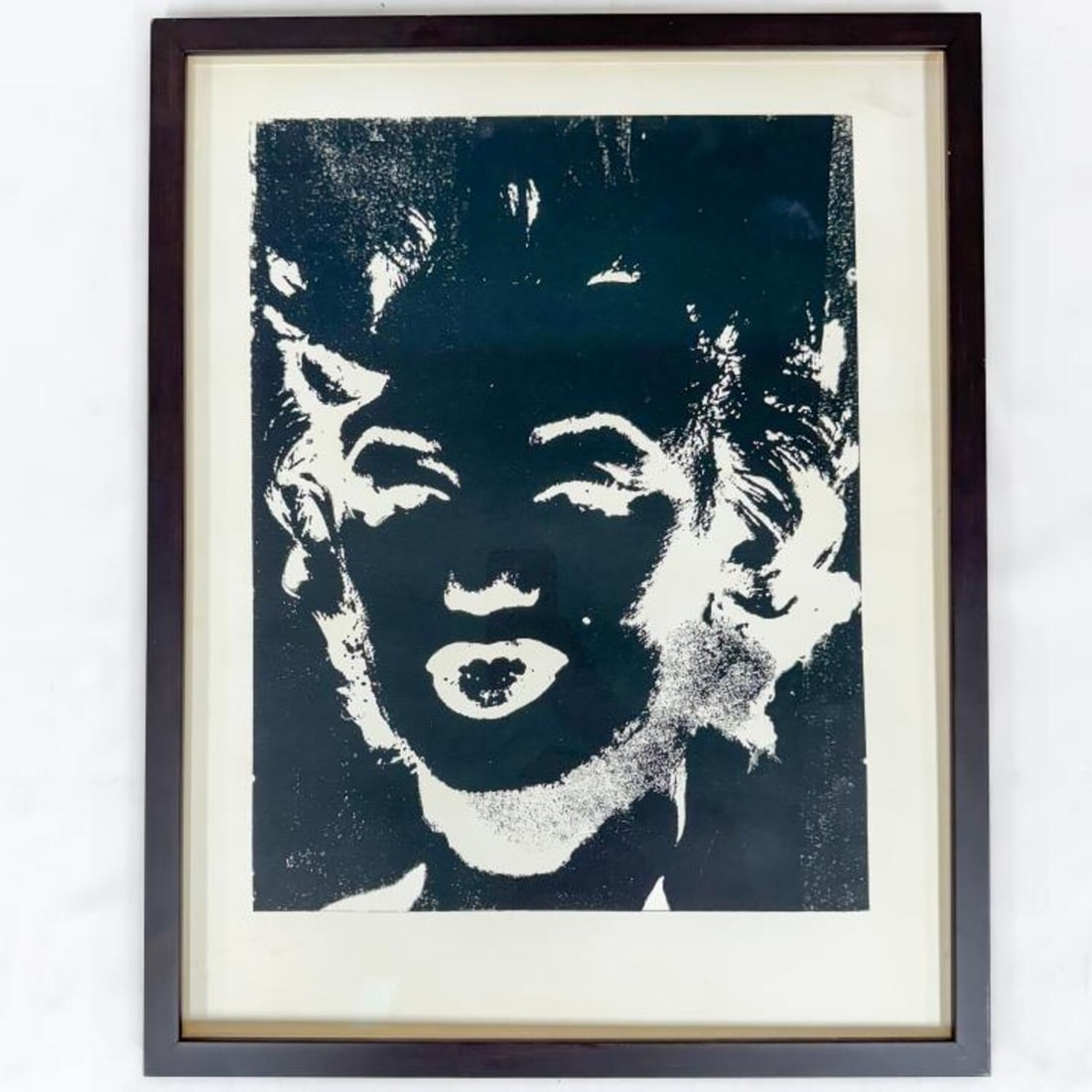 Attrib to Andy Warhol "Marilyn Monroe Reversal" (1 of 4)