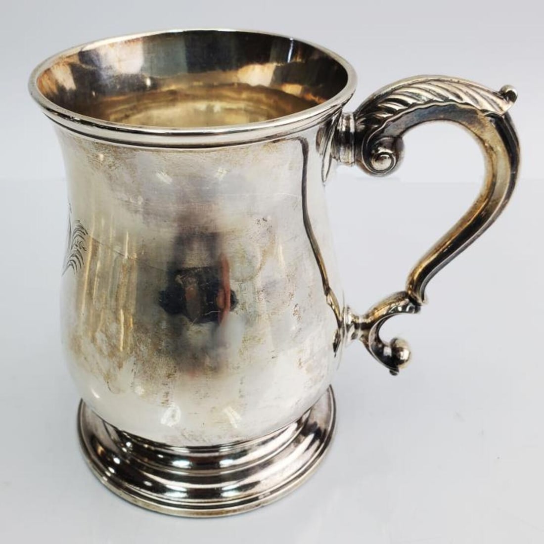 English George III Sterling Silver Cann 1762 (1 of 3)