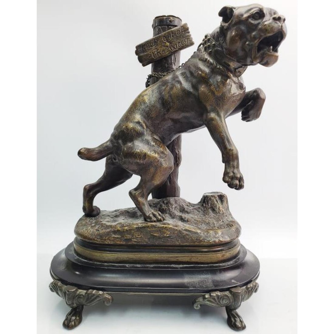 Charles Valton Bronze Figure of Bulldog (1 of 9)