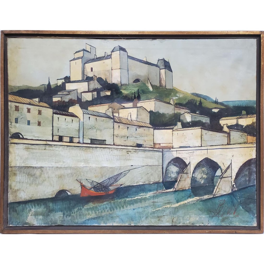 Charles Levier, American (1920-2003) Painting (1 of 5)