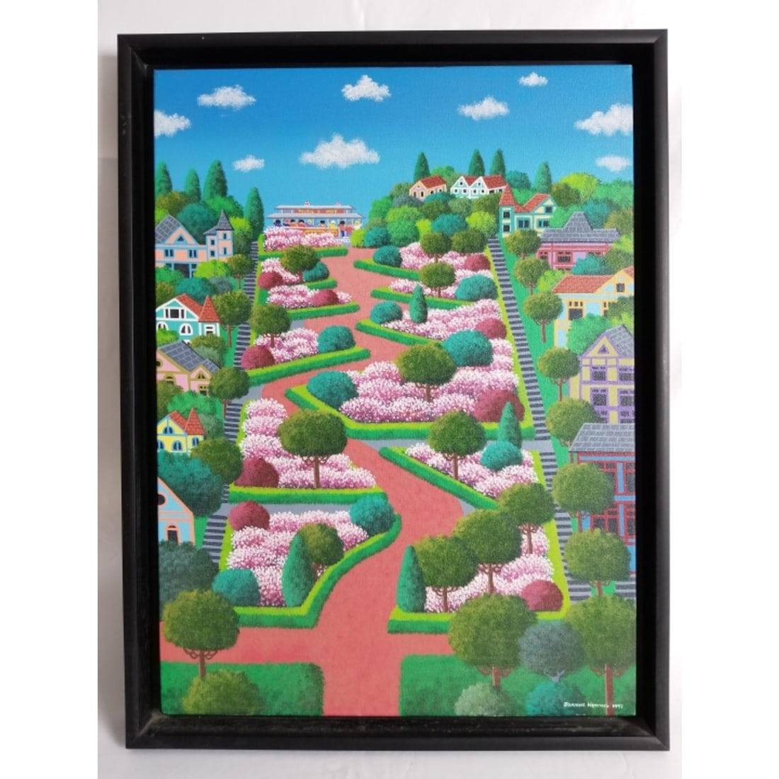 Joanne Netting, American (20th C) O/C Signed (1 of 9)