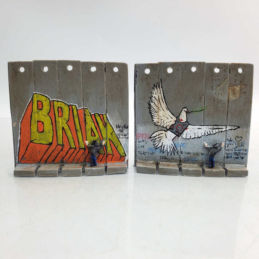 After Banksy, Lot of 2 Souvenir Wall Sections (1 of 6)