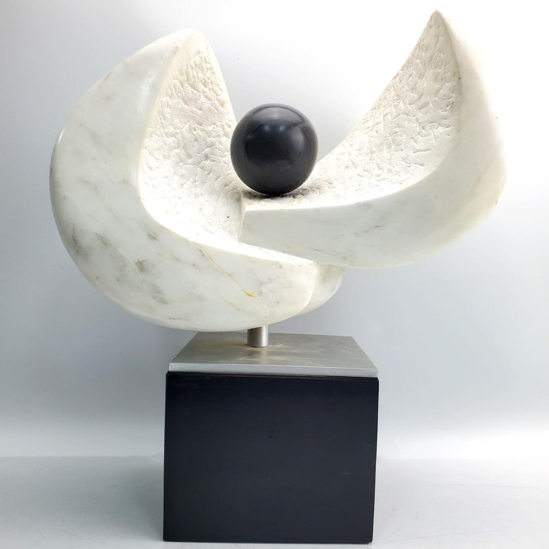 Mid Century Carved Marble Sculpture (1 of 4)