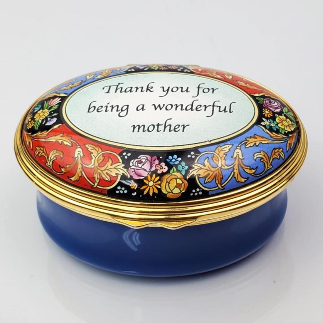 Halcyon Days English Porcelain Small Pill Box (1 of 5)