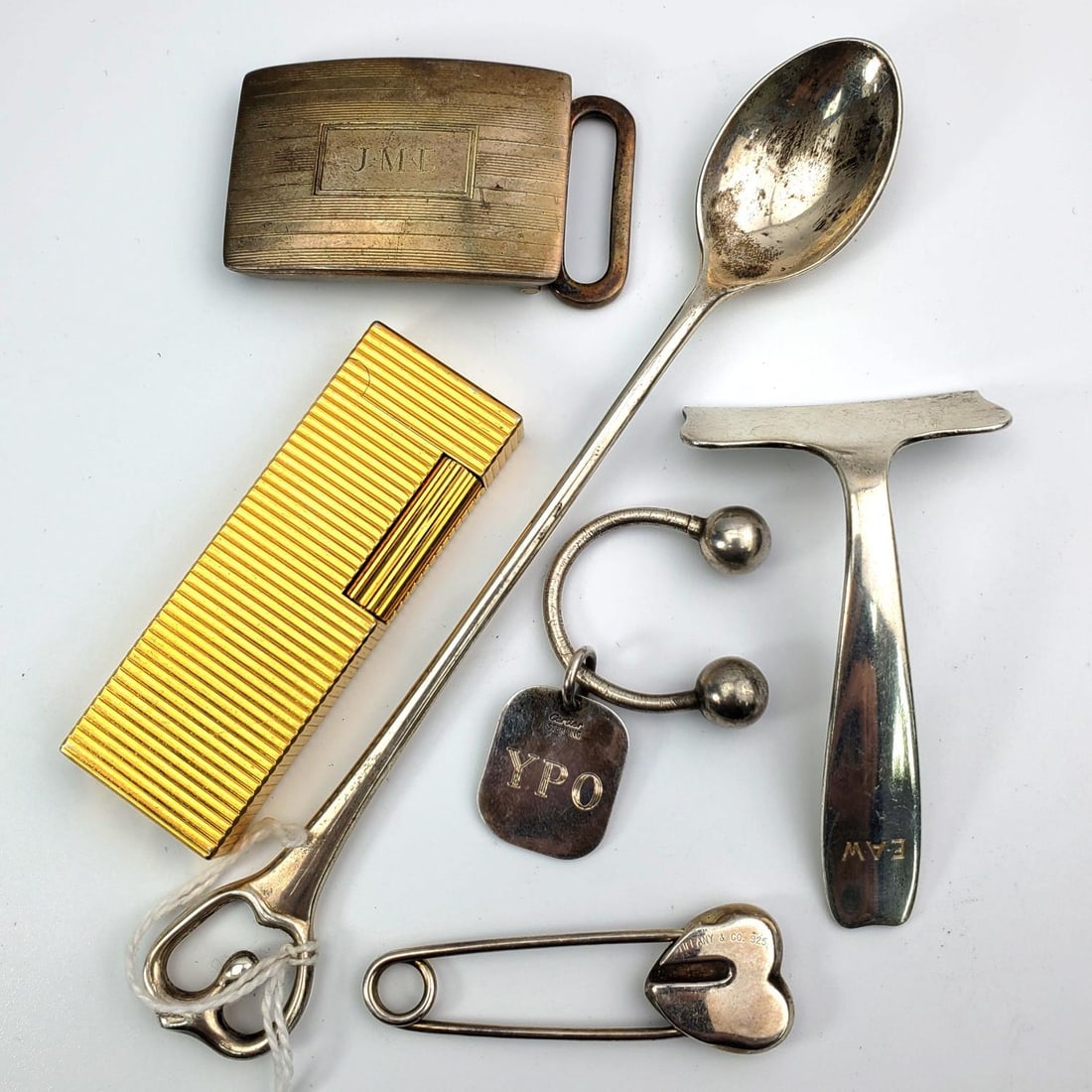 Lot of Cartier and Tiffany & Co. Silver Items (1 of 3)