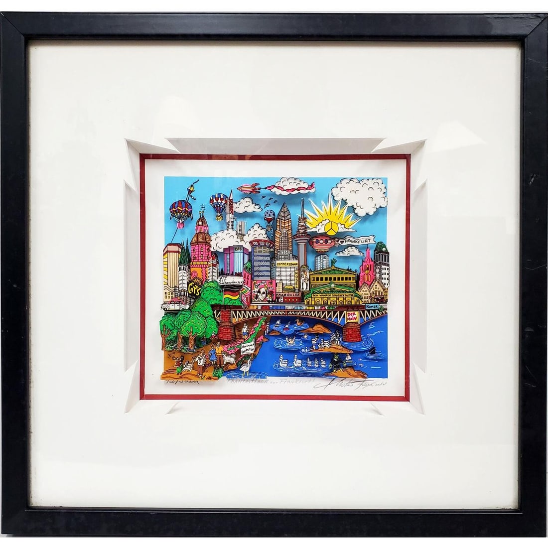 Charles Fazzino, American (b.1955) 3-Dimensional Work of Art (1 of 8)