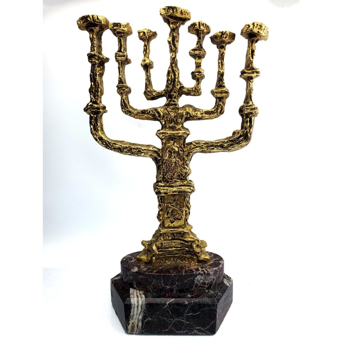 Salvador Dali, Spanish (1904-1989) Bronze Menorah (1 of 13)