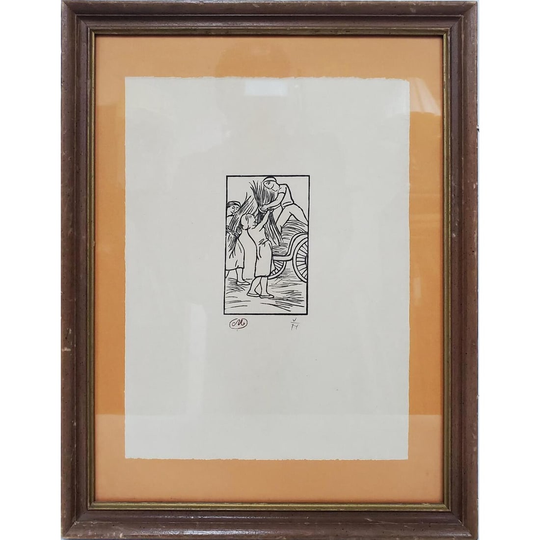 Aristide Maillol, French (1861-1944) Woodcut Print (1 of 3)