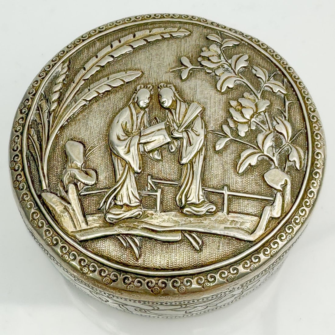 Early Chinese Silver Figural Box (1 of 7)