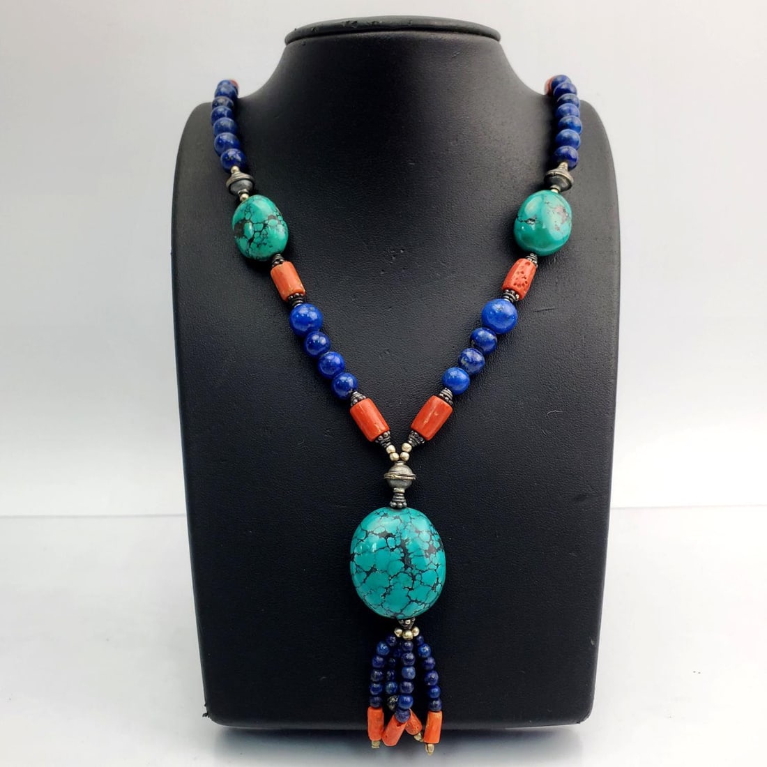 Rare Natural Stone Beaded Necklace (1 of 3)