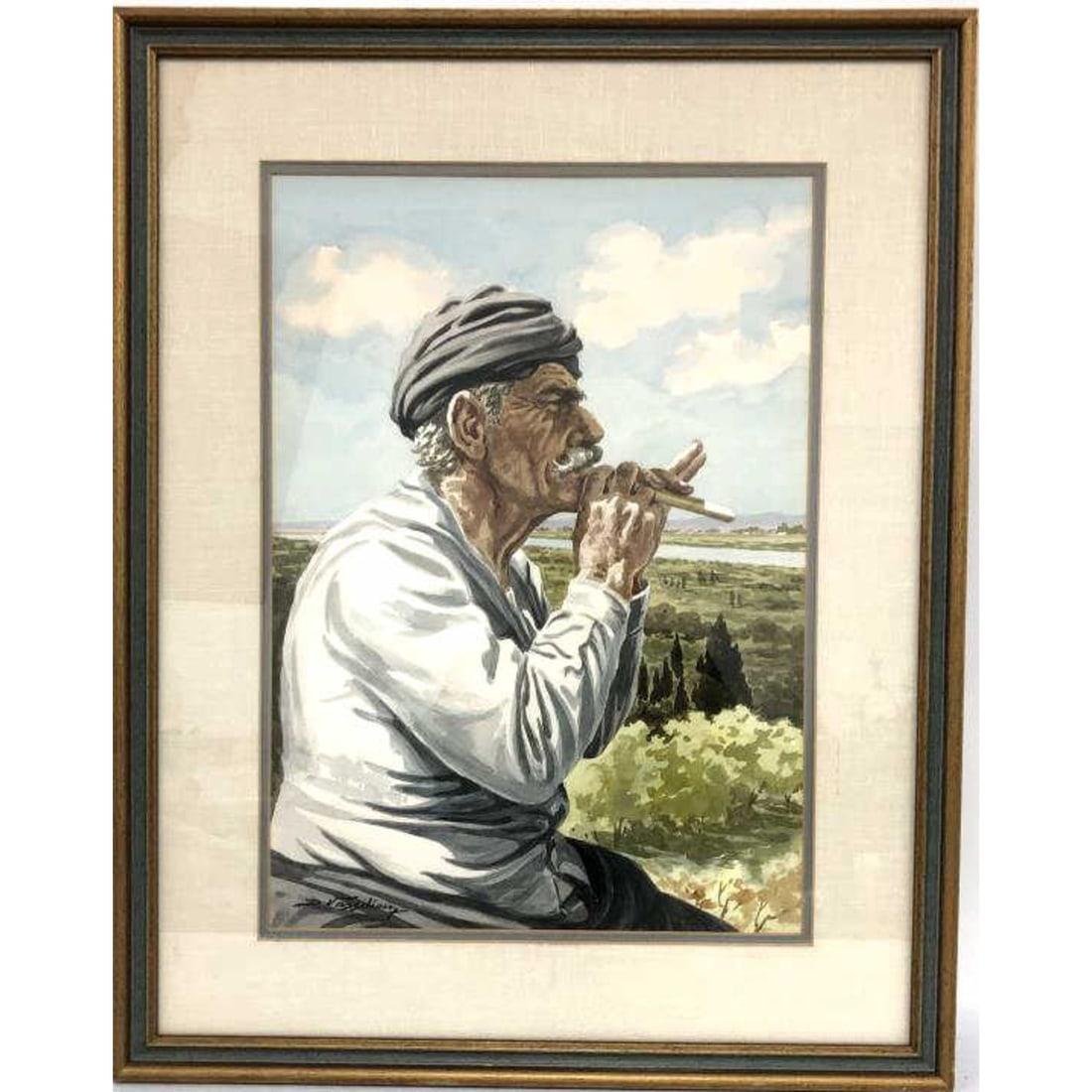 Demetrios Vassiliou, Greek (1920-1997).Painting (1 of 3)