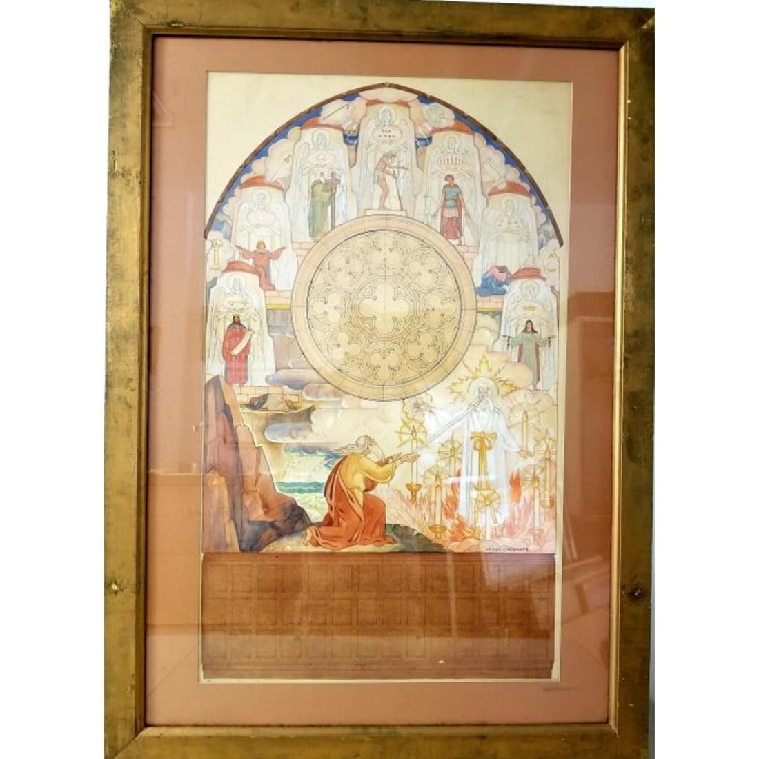 Painting Watercolor on Paper By Vadim Chernoff (1 of 11)