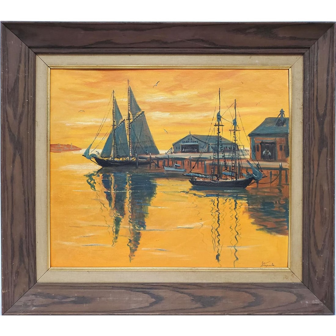 Charles Stepule, American (1911-2006) Painting (1 of 5)