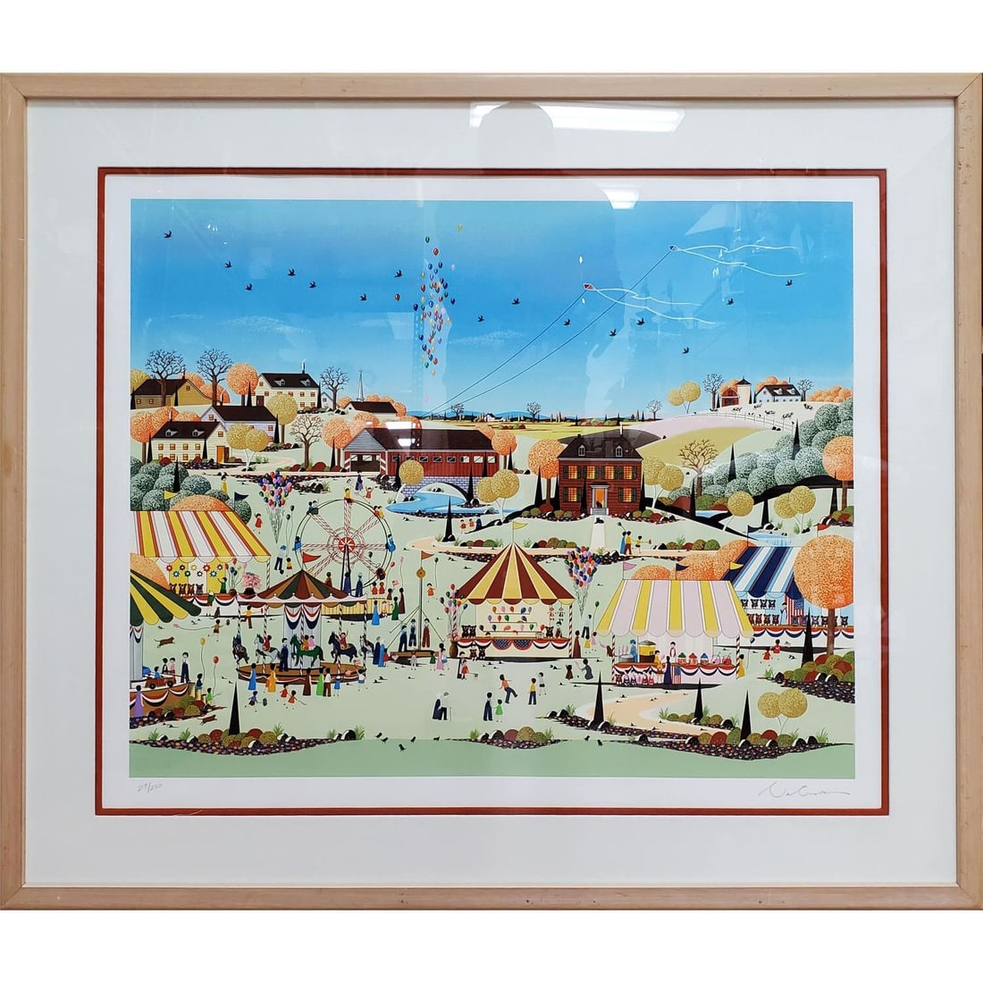 Nicky Watanabe, American (B. 1938) Serigraph (1 of 5)