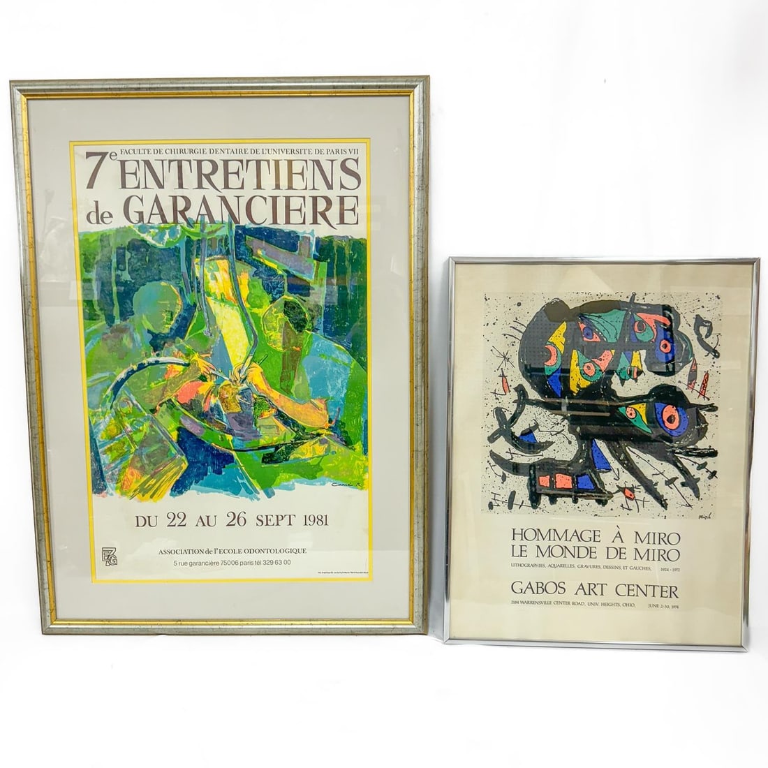 Lot of 2 Vintage Art Prints (1 of 5)