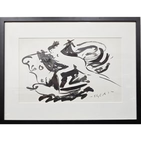 Reuben Nakian, American (1897-1986) Ink Drawing