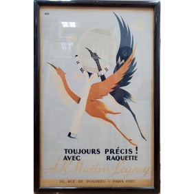 Original French Sport Poster "A.R. Martin-Legeay"