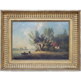 Josef Carl Puttner (1821-1881) Painting O/C
