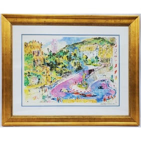 Leroy Neiman, Lithograph "Loews Monte Carlo"