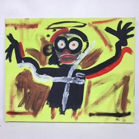 After Jean-Michel Basquiat, Painting Oil on Canvas