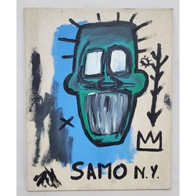 After Jean-Michel Basquiat, Painting Oil on Canvas