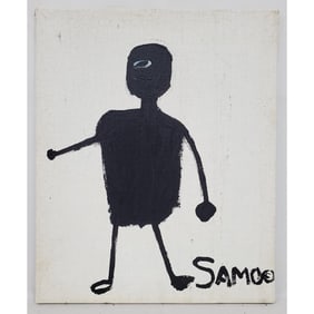 After Jean-Michel Basquiat, Painting Oil on Canvas