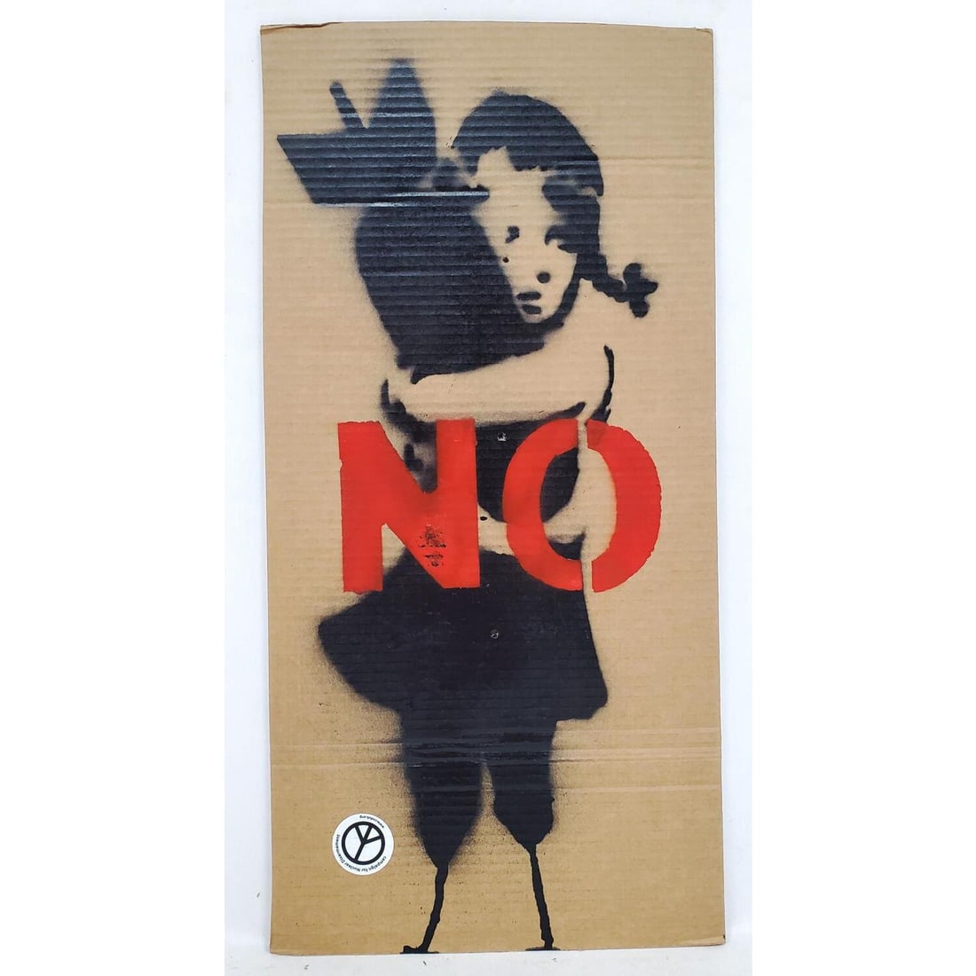 After & Attributed to Banksy, Spray Paint Painting (1 of 4)