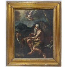 Italian Old Master Painting Oil on Canvas