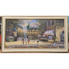 Morris Katz, American (1932-2010) Early Painting
