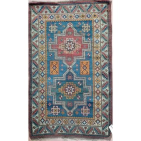 Antique Caucasian Rug