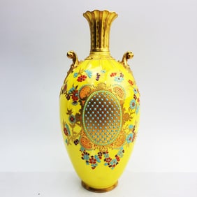 Antique English Royal Crown Derby Vase