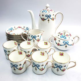 Vintage English Crown Staffordshire Tea Set