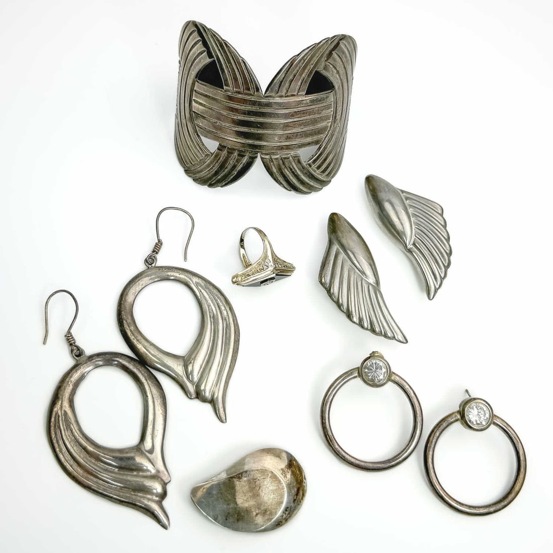 Los Castillo Mexico MCM Sterling Silver Bracelet (1 of 7)