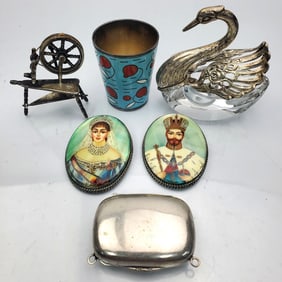 Lot of 4 Silver Items