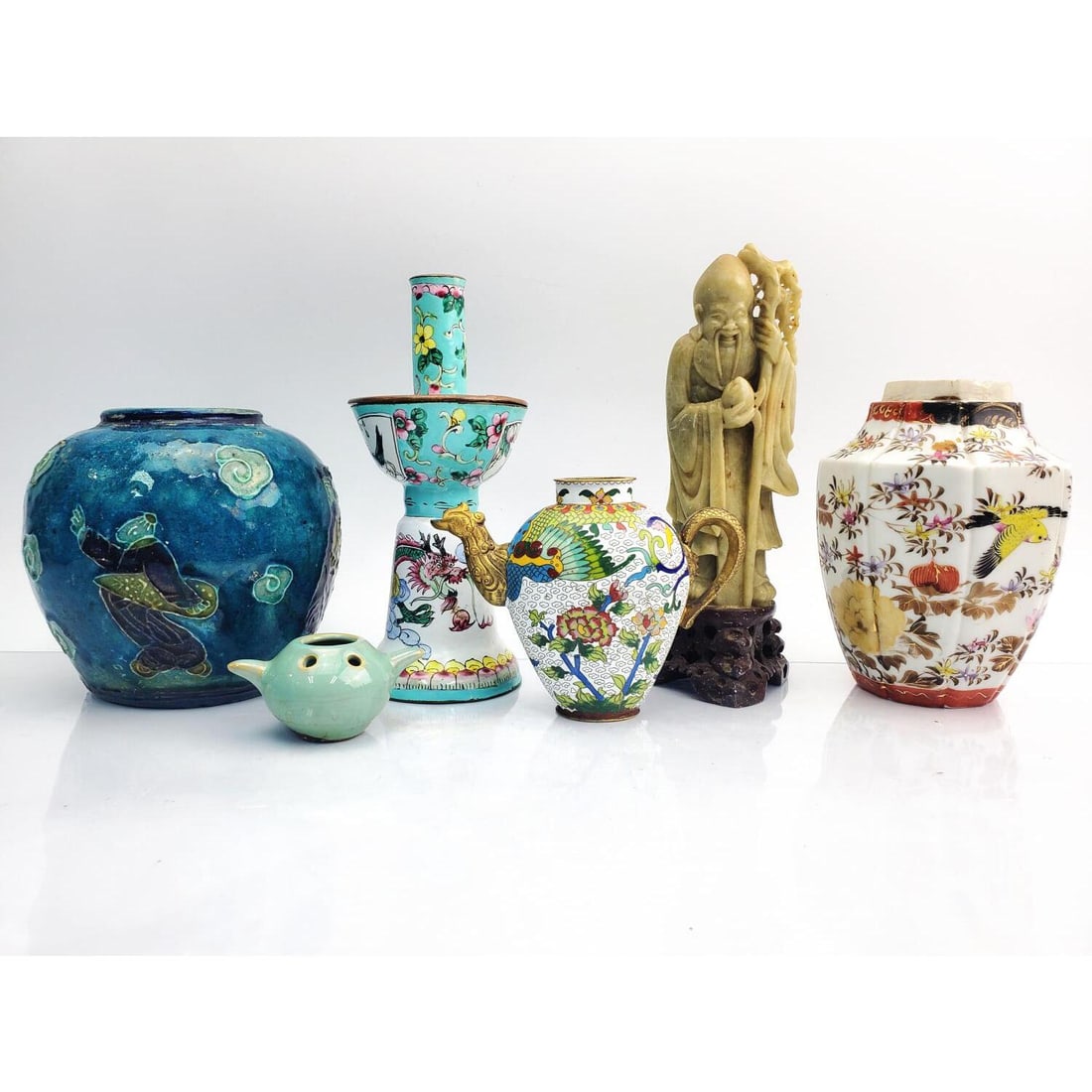 Lot of 6 Old Vintage Chinese Items (1 of 7)