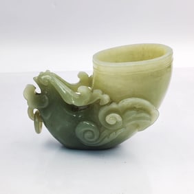 Chinese Jade or Hard Stone Vase