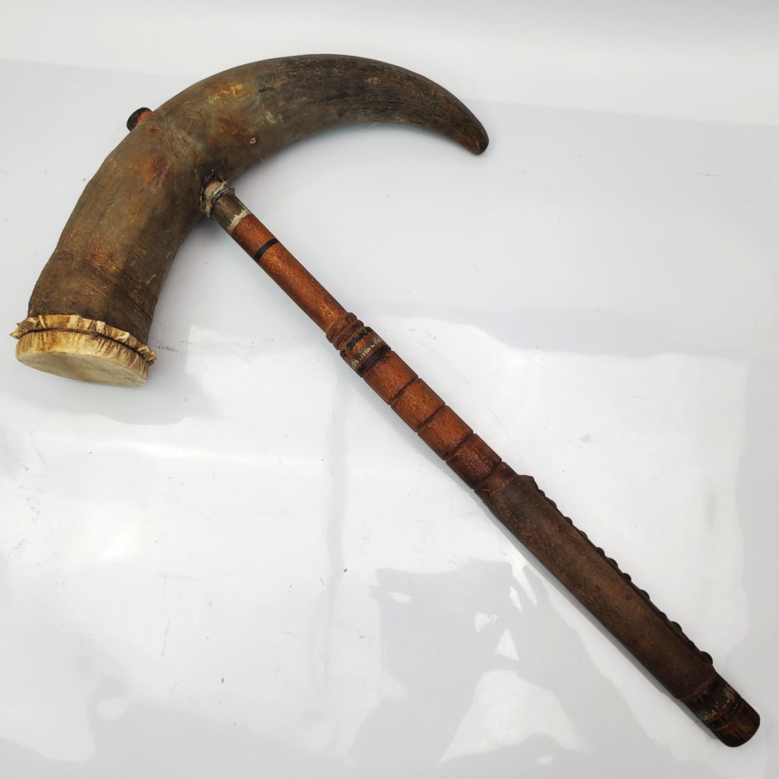 Old Ute Native American Tribal Dance Rattle (1 of 3)