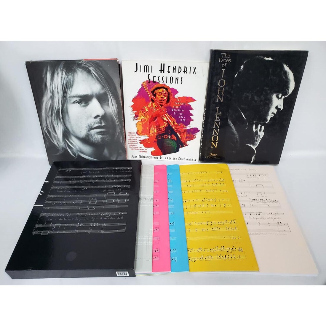 Lot of 4 Vintage Rock & Roll Books (1 of 3)