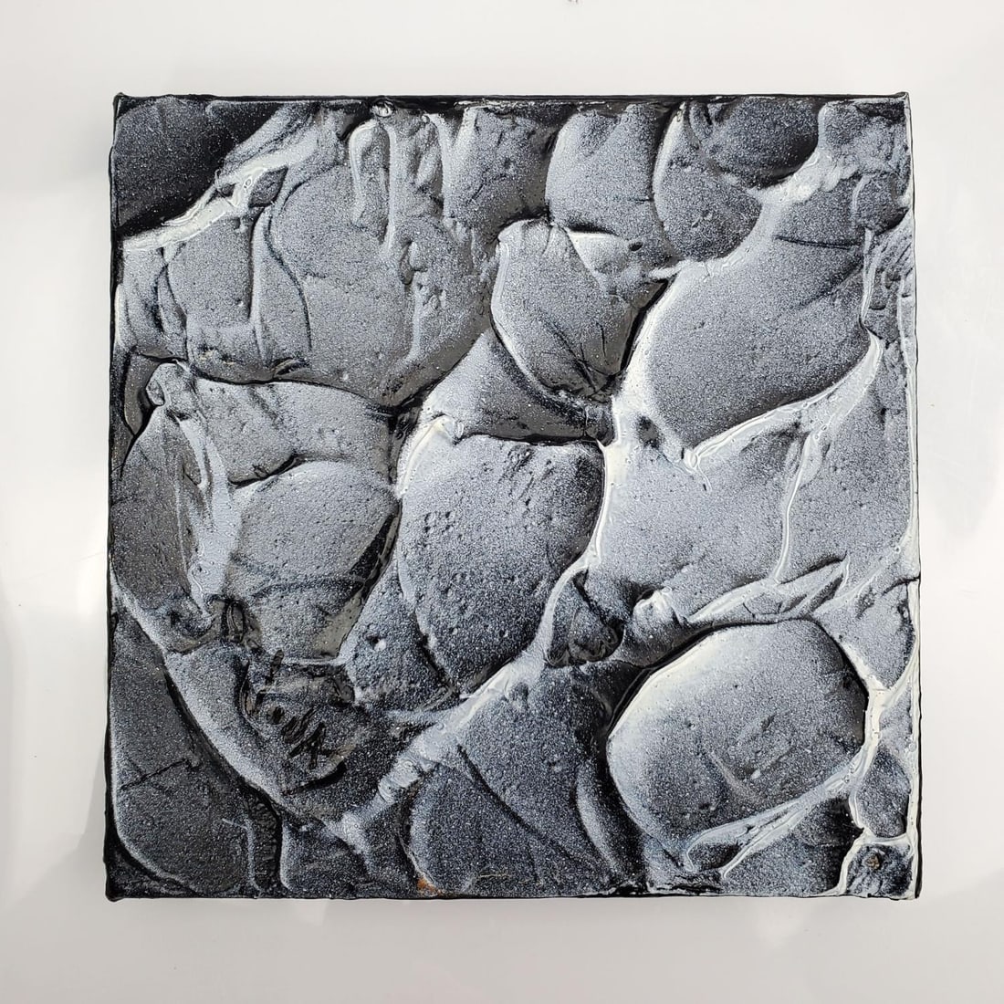 Jonas Gerard, American (Born 1941) Painting: Jonas Gerard, American (Born 1941) Painting Acrylic on Canvas. "Landscape #357" Signed Lower Left. Fully Described, Signed & Dated 3/20/2017 on The Back. Condition: Excellent. Dimensions: 6" x 6". Pro