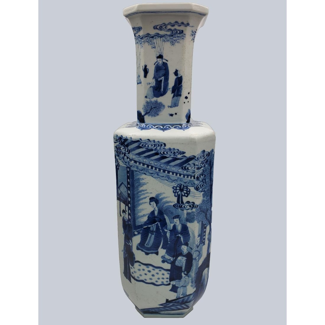 Chinese Signed Large Porcelain Vase (1 of 6)