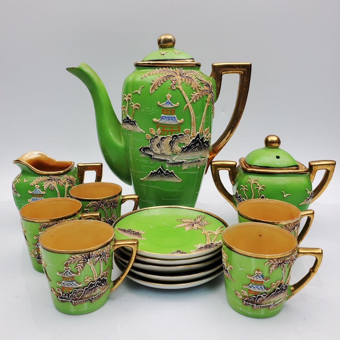 Japanese Art Deco Tea Set (1 of 5)