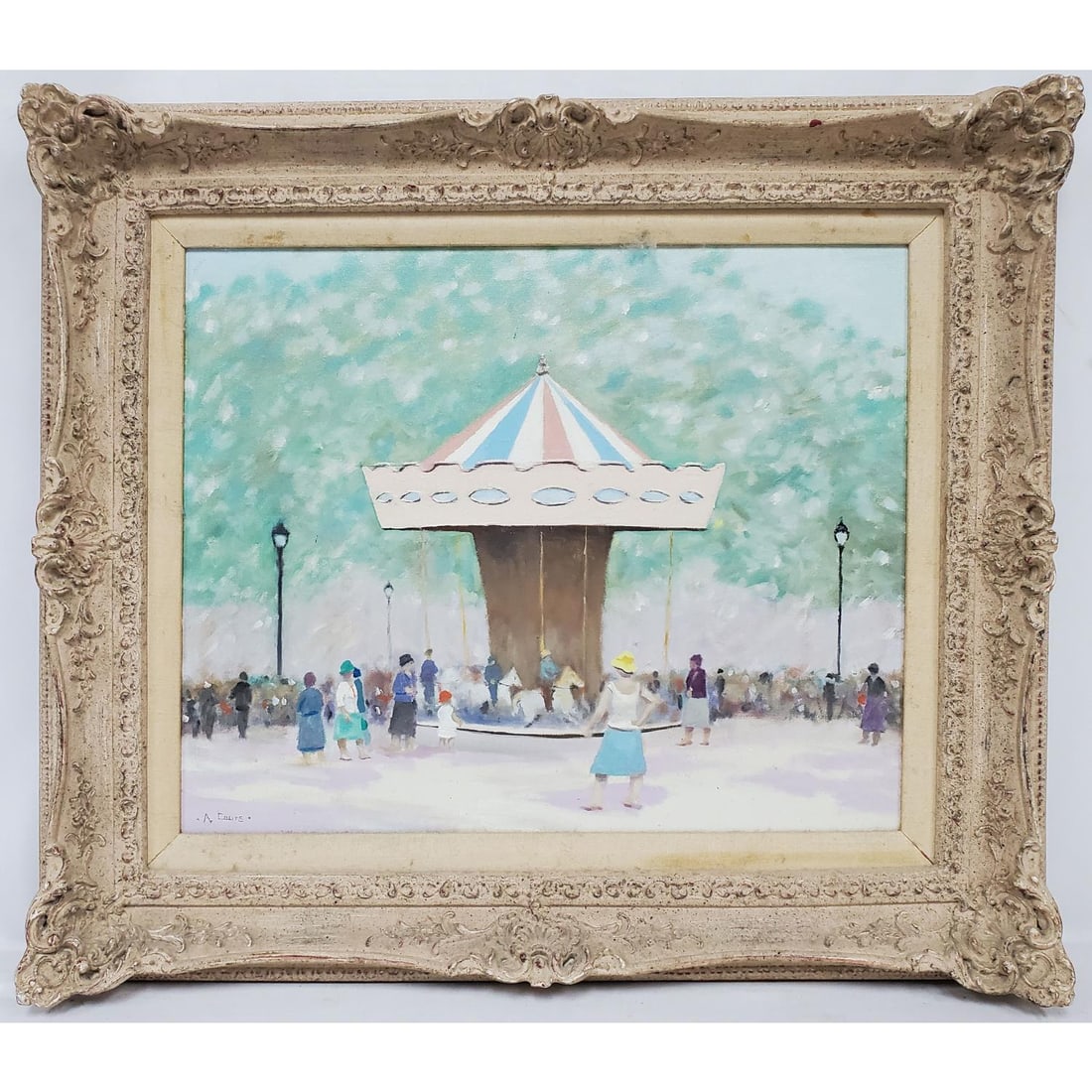 Alan Cours, American (20th.c) Oil Painting (1 of 4)