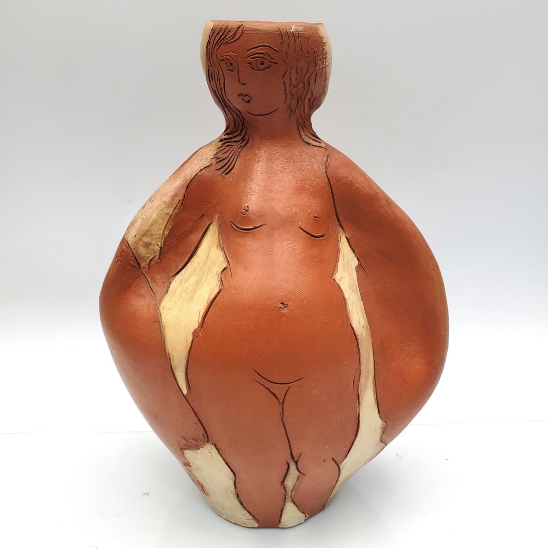 Pierre Roulot, French (1917-2007) Pottery Vase (1 of 5)