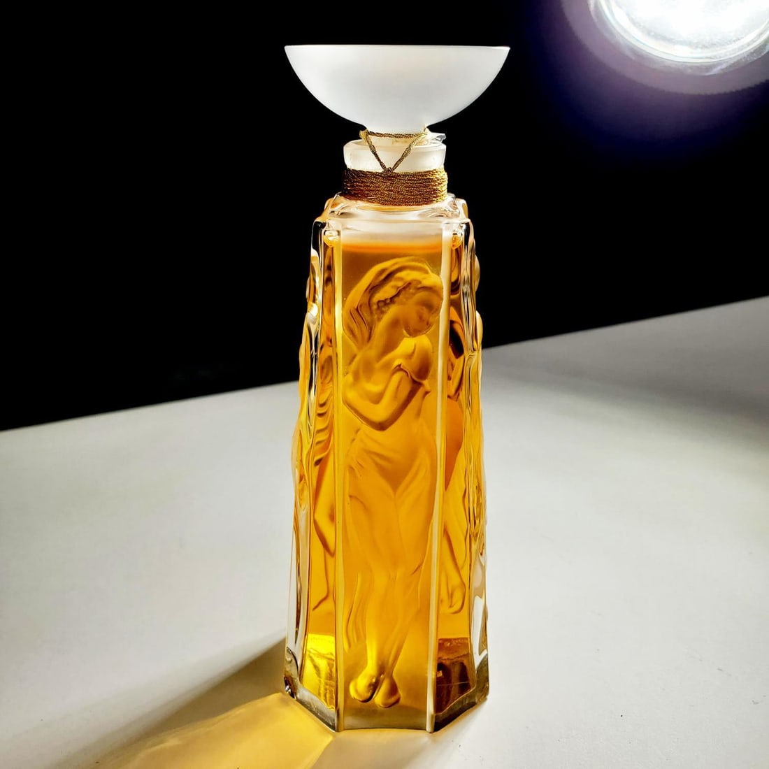 Lalique Crystal "Les Muses" Flacon Perfume Bottle (1 of 3)