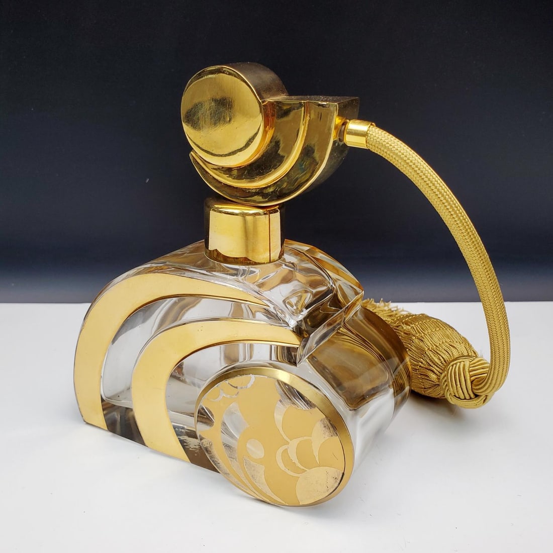Vintage Art Deco Style Perfume Atomizer Bottle (1 of 3)