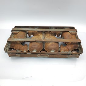 Antique Metal Chocolate Mold
