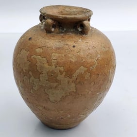 Small Martaban Glazed Jar, Possibly Tang Dynasty